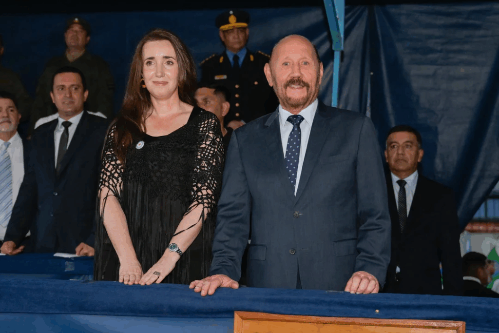 Victoria Villarruel celebró junto a Gildo Insfrán el Día del Héroe Formoseño
