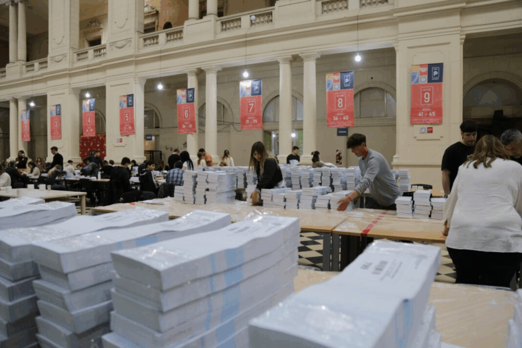 junta electoral pidió al gobierno un informe reimpresión