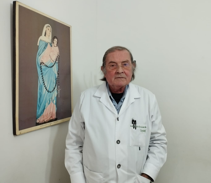 falleció el doctor roberto fernández viña cardiólogo