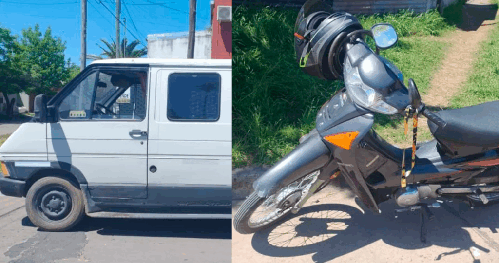 Accidente vial en zona norte dejó herida en el brazo a una motociclista de 25 años