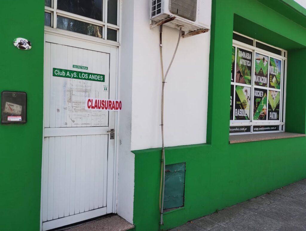 Ramallo: clausuraron el Club Los Andes y crece la polémica por el accionar del municipio
