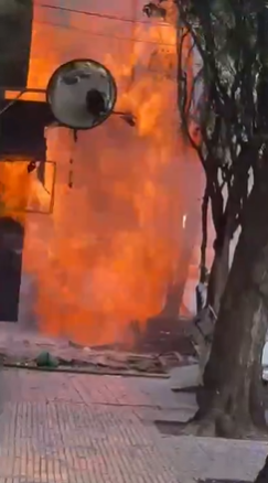 explosión
