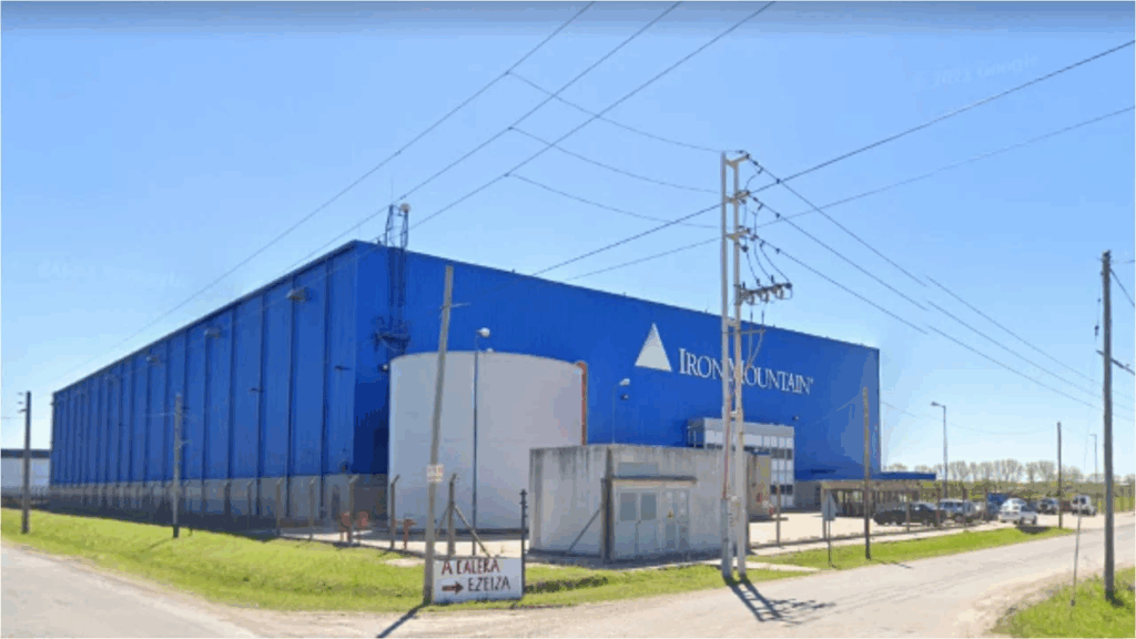 depósitos incendiados iron mountain