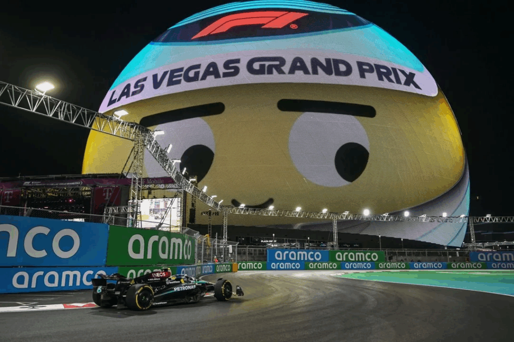 franco colapinto GP de las vegas