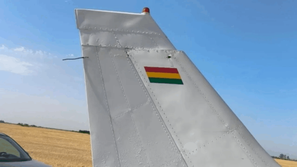 avioneta narco abandonada en santa fe