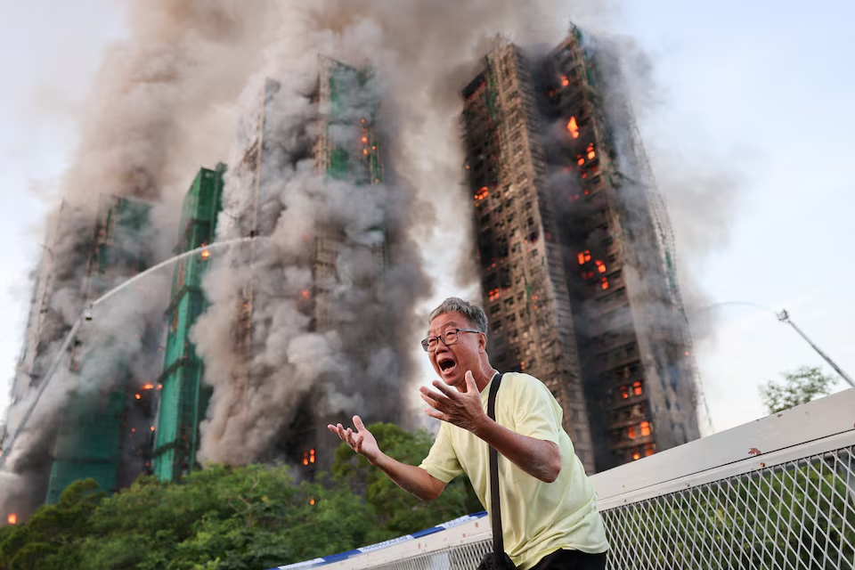 cuatro muertos varios heridos incendio hong kong tai po
