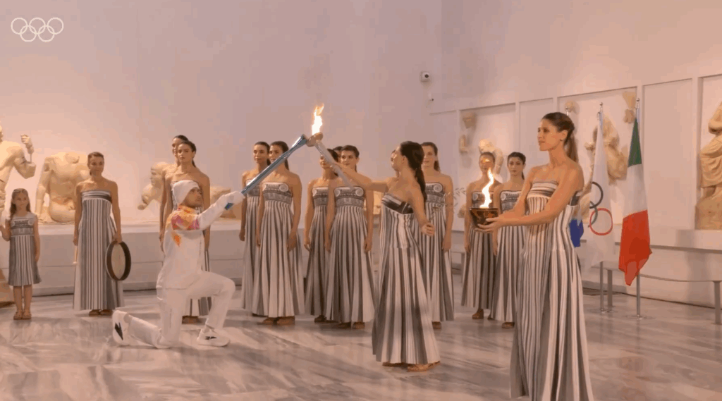 ceremonia llama olímpica milano cortina 2026 fuego