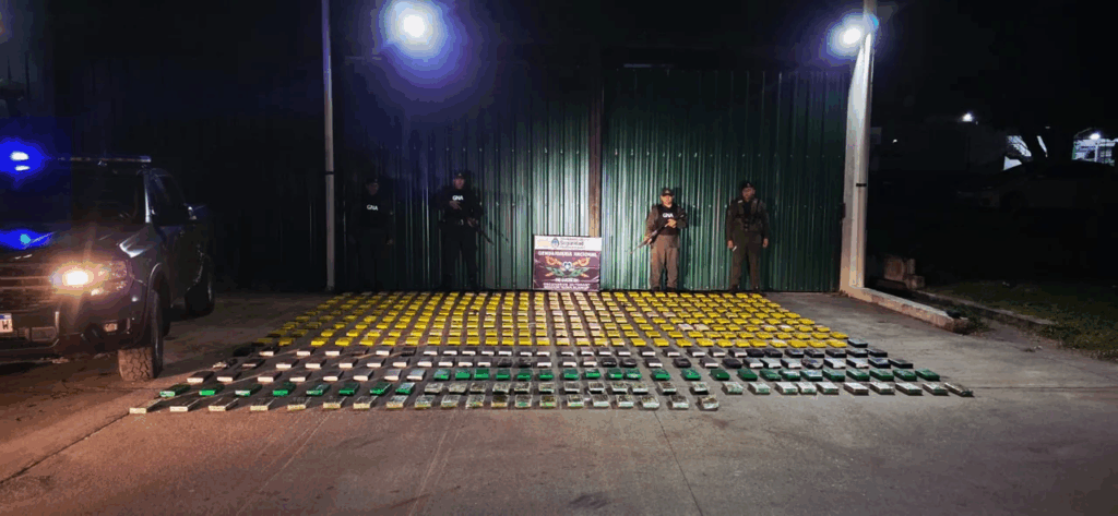Salta: gendarmes incautaron más de 400 kilos de cocaína y se tirotearon con los narcos