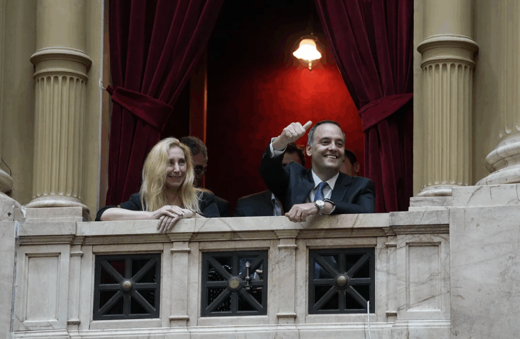 Karina Milei Adorni Jura Bullrich ceremonia