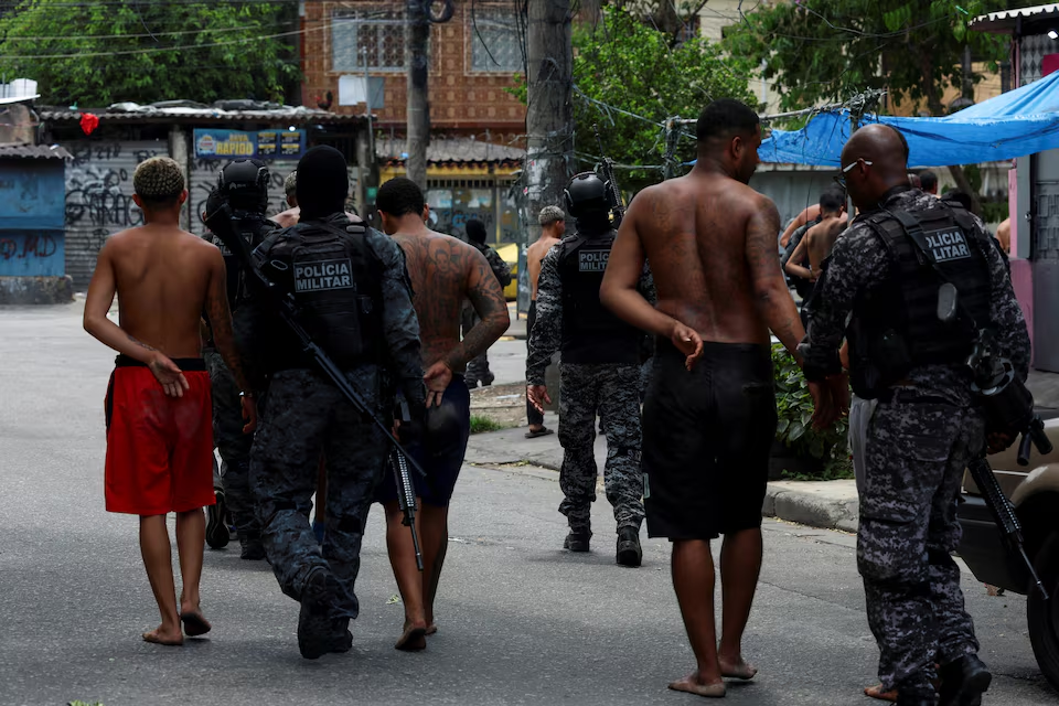 redada en brasil ningún líder operación contención