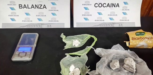secuestraron cocaína en una estación kilómetro 211