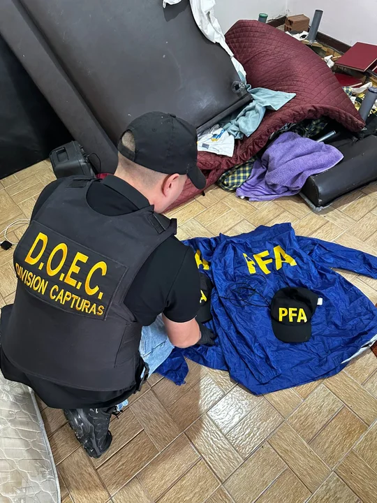 Pilar: detuvieron a “Tractorcito”, un delincuente peligroso que se encontraba prófugo