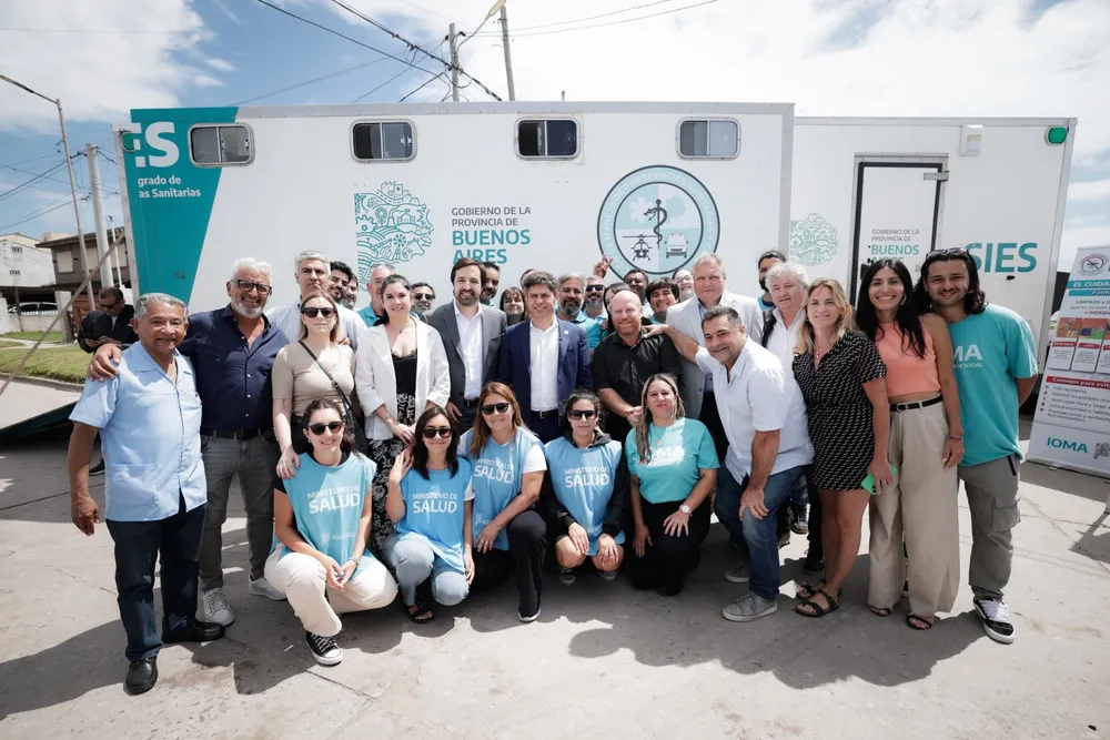 Kicillof lanzó en Santa Clara del Mar uno de los Operativos de Sol a Sol más grandes de la historia