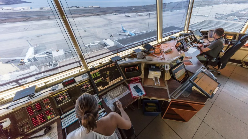 controladores aéreos