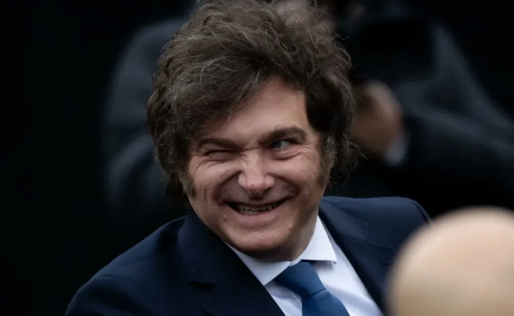 Milei agasaja asado