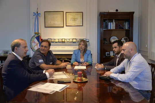Alejandra Monteoliva recibió a Javier Alonso: “Seguridad y orden"