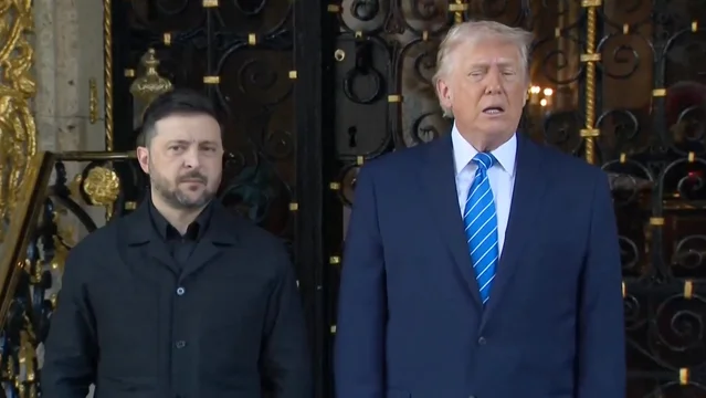 Trump y Zelensky