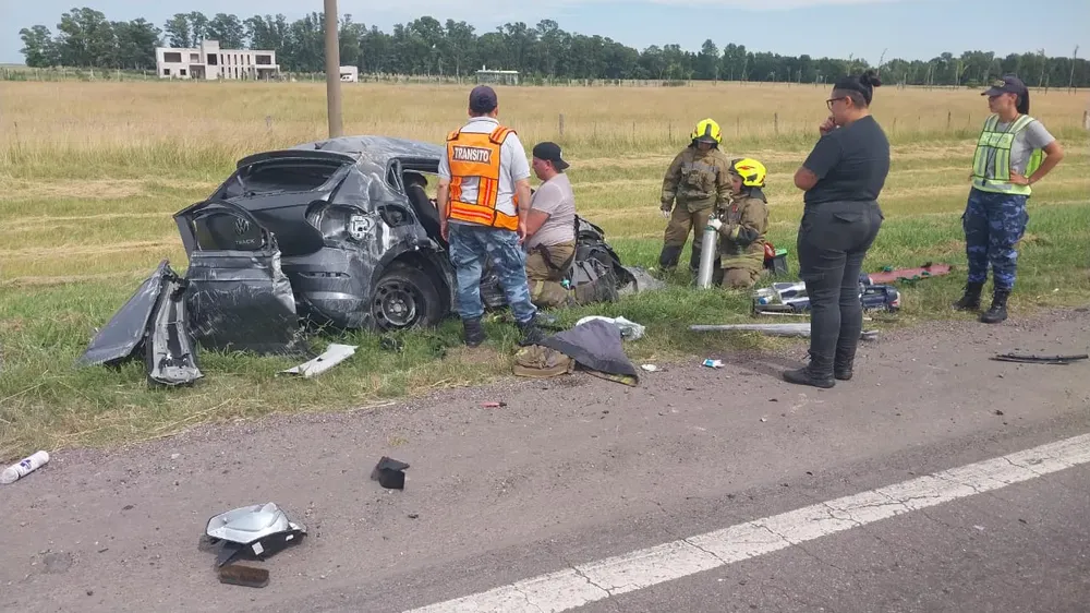 Dos muertes en la Ruta 3: fallecieron un camionero y un funcionario de Seguridad en dos accidentes registrados con pocas horas de diferencia