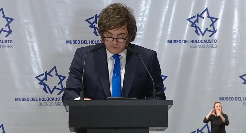 Milei Holocausto