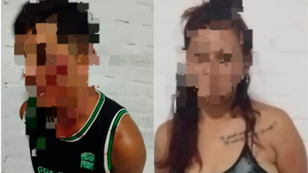Riña vecinos aprehendidos lesionada vía pública