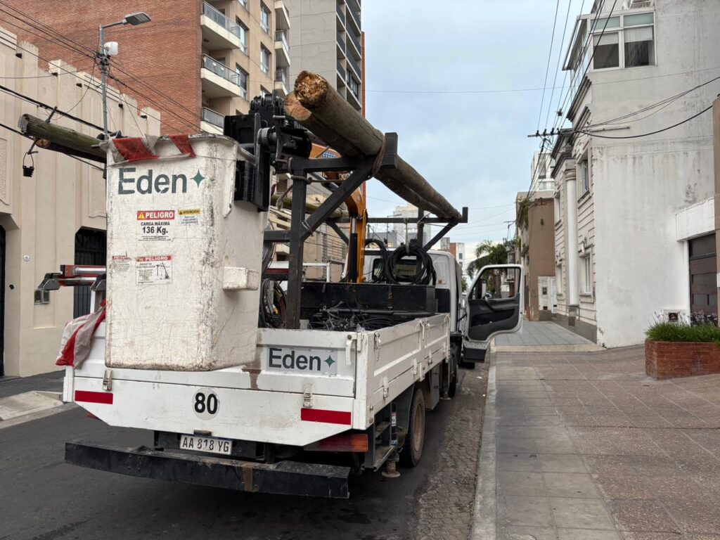 Corte parcial de luz en zona centro: EDEN trabaja para reactivar el suministro eléctrico