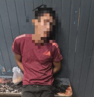 Amenazó a la empleada de un local céntrico para robarse un paquete de galletitas pero fue aprehendido