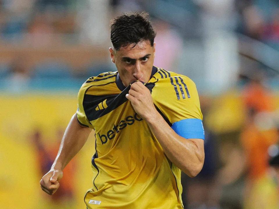 Merentiel se desgarró y enciende las alarmas en Boca a días del debut