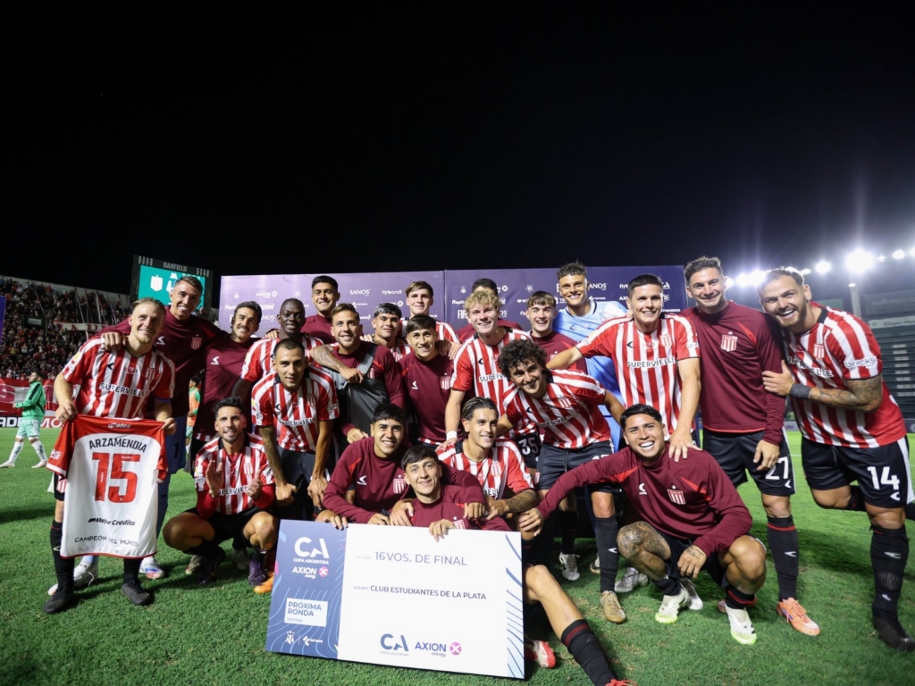 El nicoleño Valente Pierani debutó en la Primera de Estudiantes