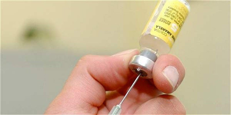 inmunización vacuna fiebre amarilla válida