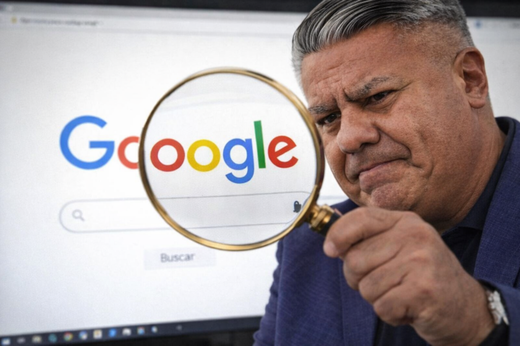 fútbol argentino invisible google chiqui tapia afa