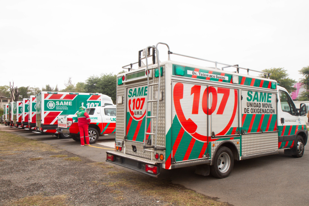 Durante 2025 el SAME respondió a más de 19 mil incidentes de tránsito y atendió a casi 23 mil pacientes en CABA