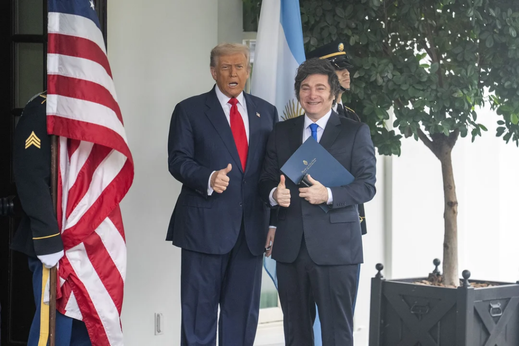 Milei respaldará Trump presidente