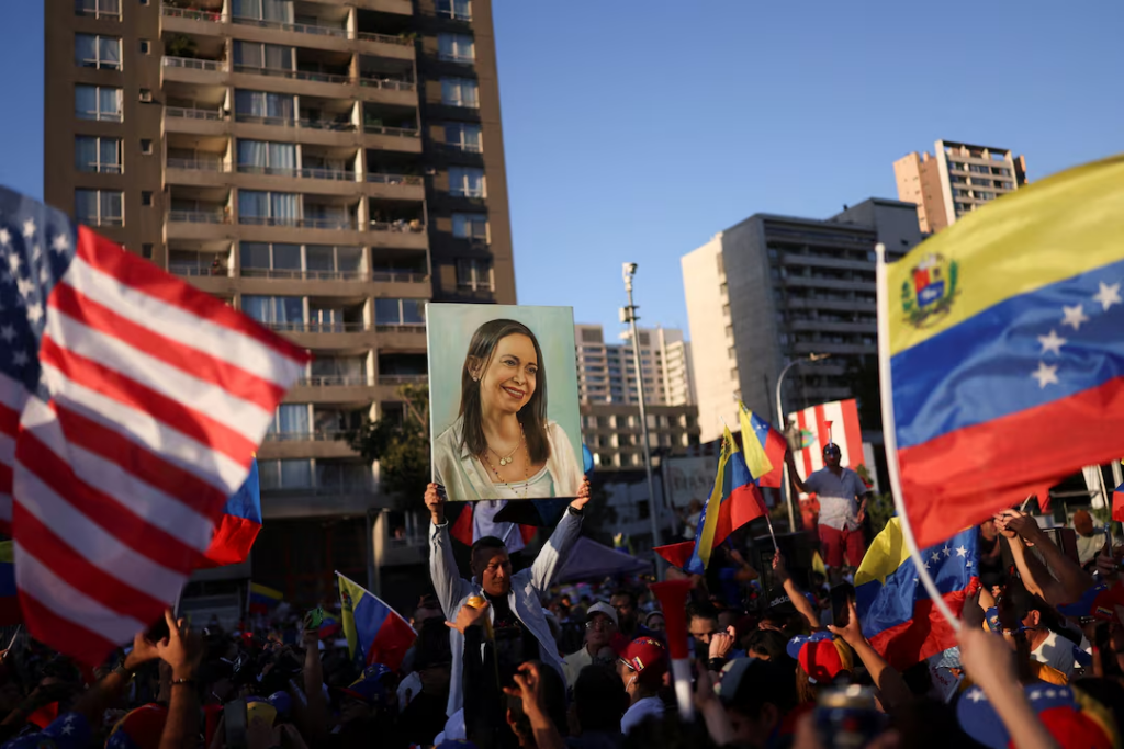 Machado elecciones Trump Rodríguez Maduro