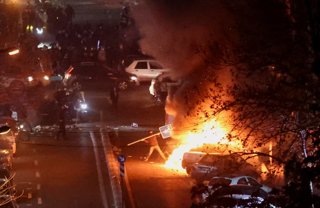 protestas Irán Estados Unidos