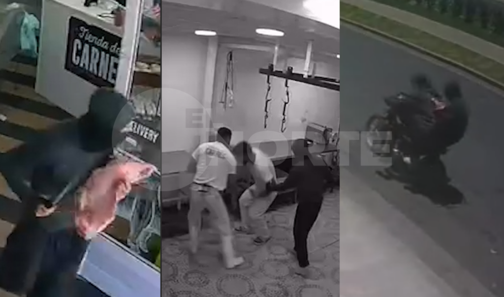En pleno mediodía, asaltaron un comercio en 30 segundos con un arma de fuego: se llevaron dinero, celulares y una pieza de carne