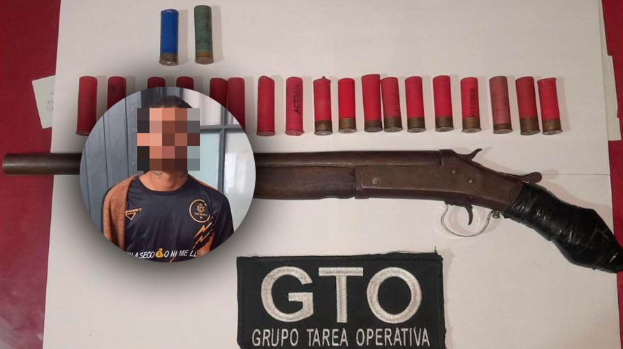 Disparó con un pistolón a una vivienda y luego fue aprehendido por un allanamiento en barrio San Francisco