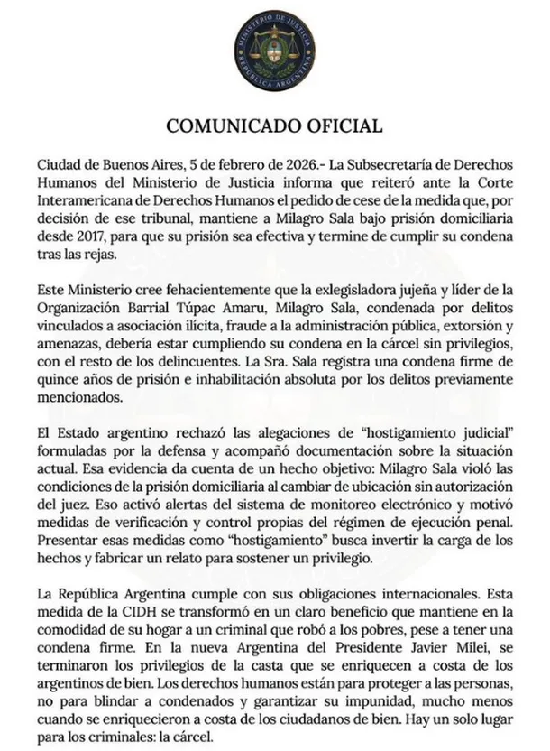 Milagro Sala