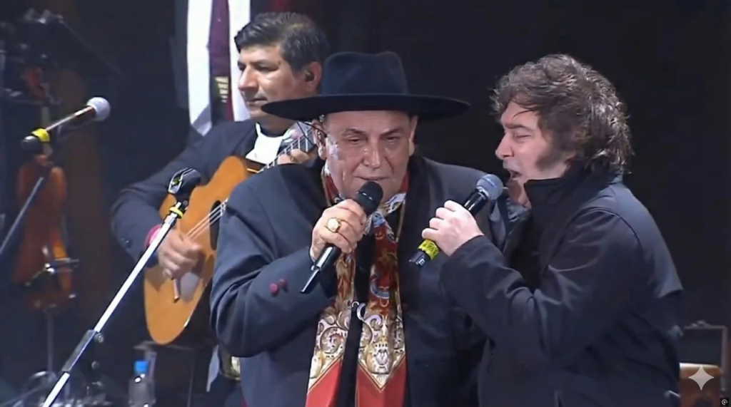 Tras la polémica en Jesús María, el Chaqueño contó por qué invitó cantar a Javier Milei
