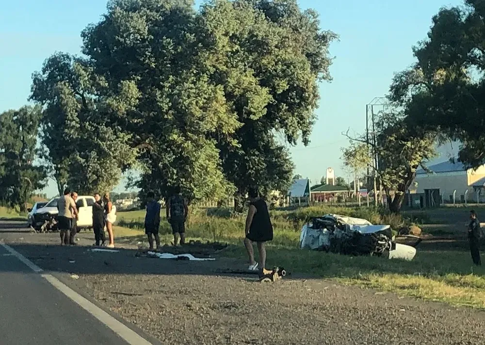 Junín: una mujer y un hombre murieron en un siniestro vial sobre la ruta 65