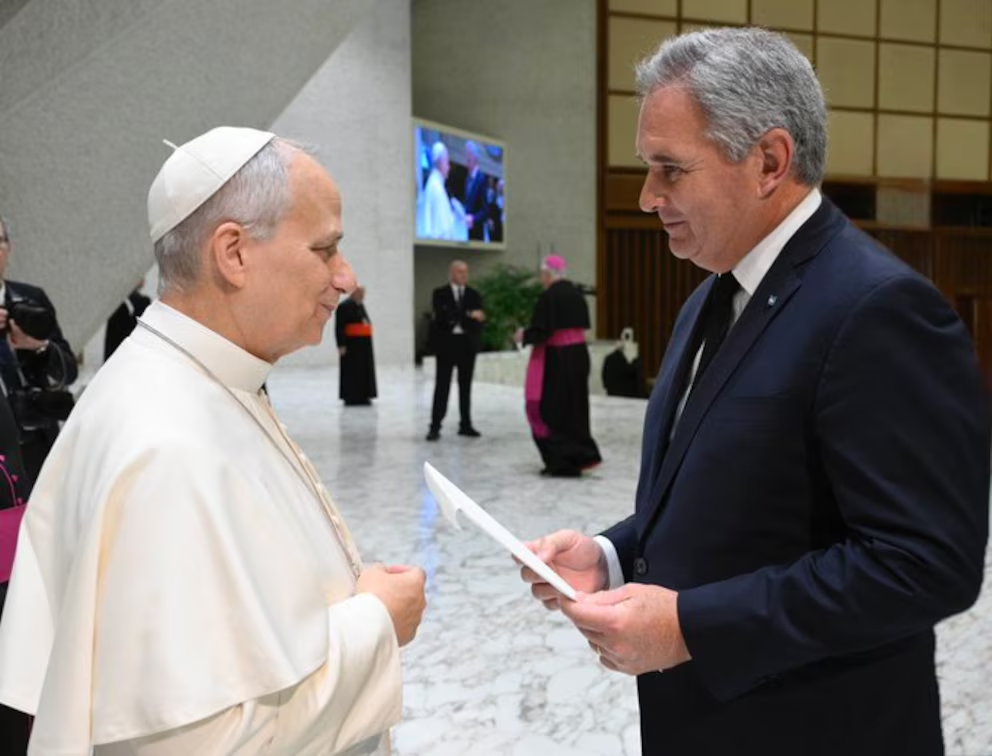 milei invitó papa león casa rosada