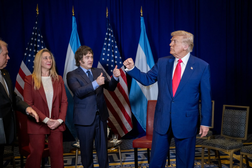 Milei Trump