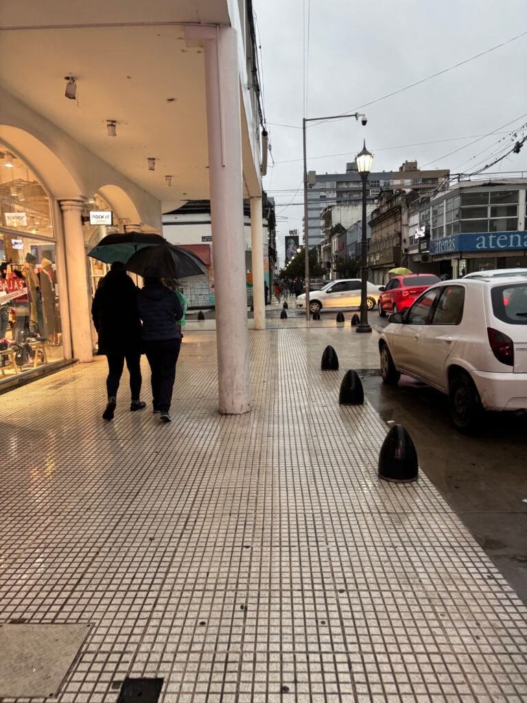 Cayeron 2,6 milímetros durante la tarde de ayer martes