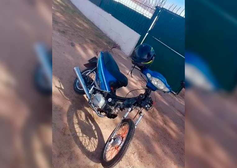 Sustrajeron una motocicleta estacionada en las inmediaciones del Skatepark