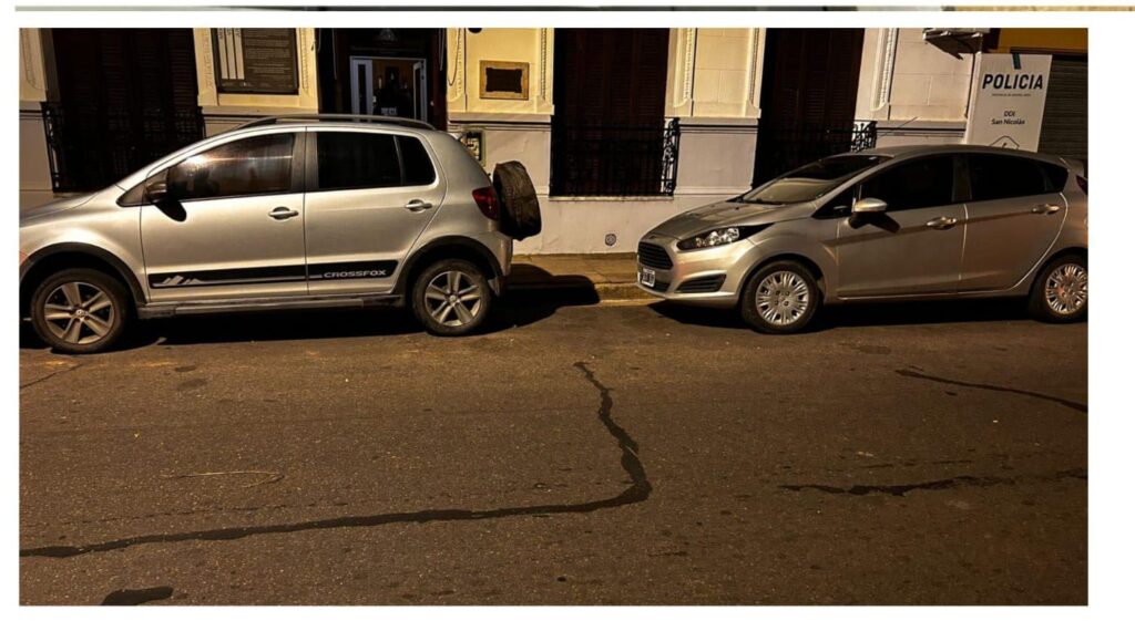 auto robado zona oeste operativo