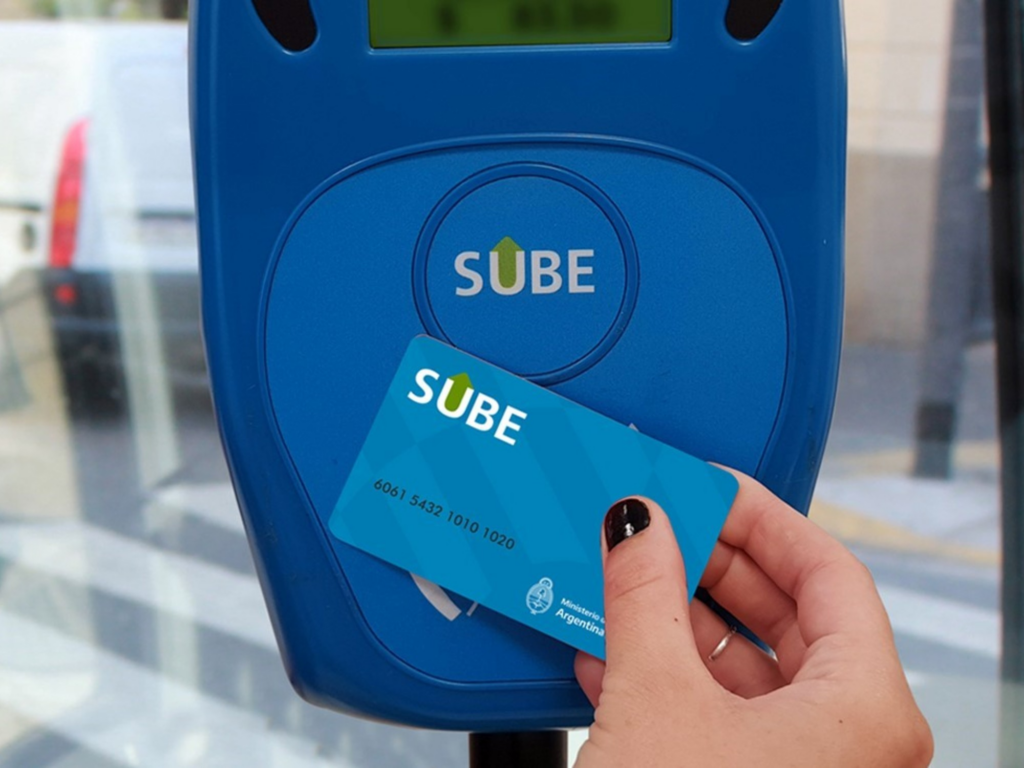 tarjeta SUBE