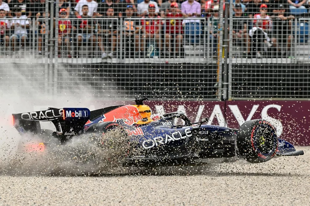 Verstappen accidente clasificación GP Fórmula 1
