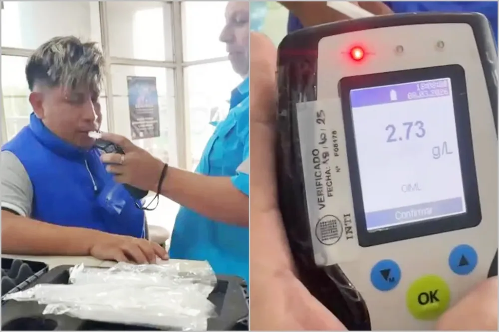 Un conductor sin licencia dio 2,73 de alcoholemia en la Autopista Buenos Aires-La Plata