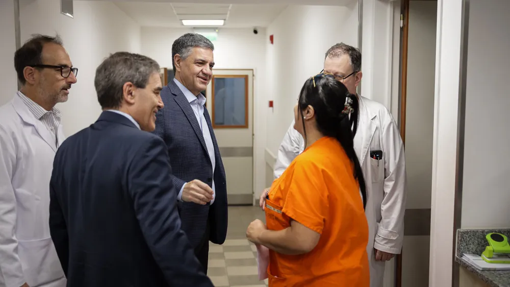 Jorge Macri presentó un centro de diagnóstico que priorizará la atención de vecinos porteños
