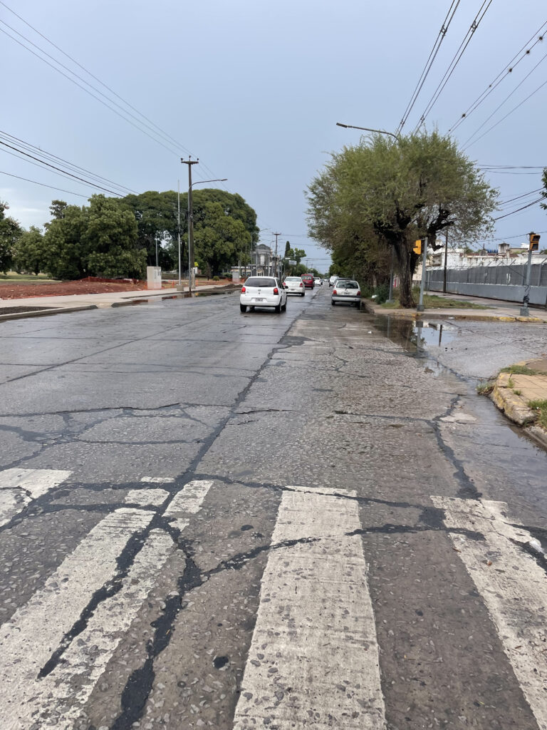 Durante la madrugada de este jueves la ciudad registró 16,5 mm de lluvia
