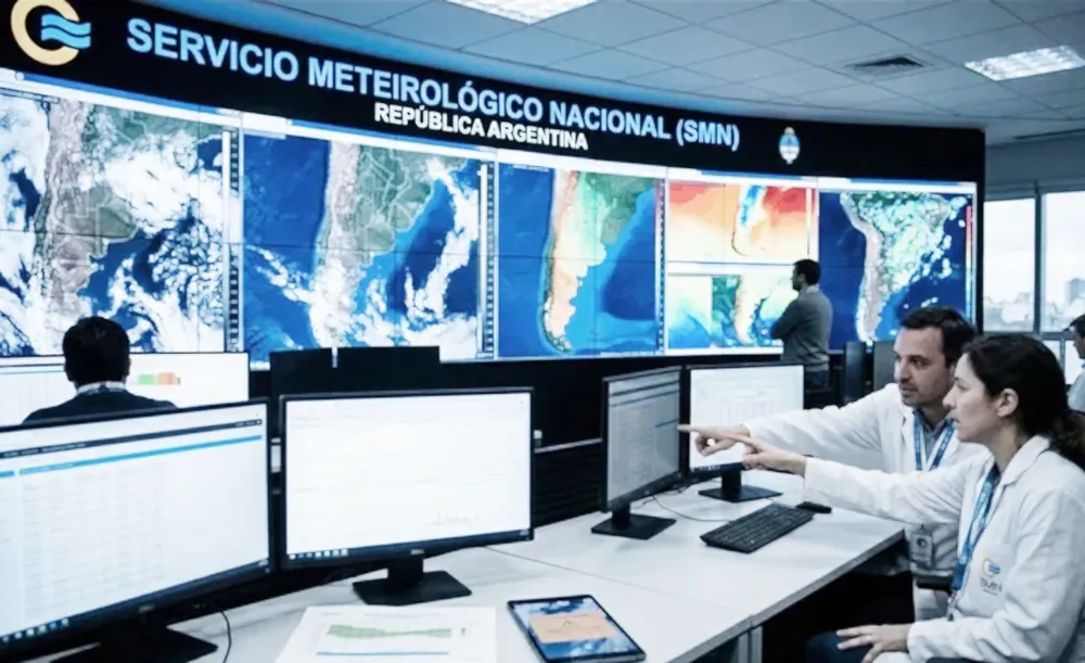 El SMN realizará un apagón informativo y prevén demoras en aeropuertos